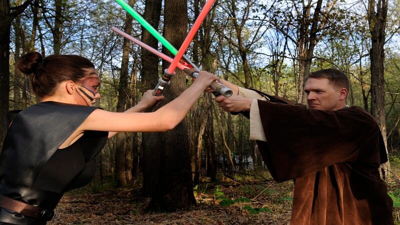 Vechten met Star Wars-lichtzwaard is sport in Frankrijk