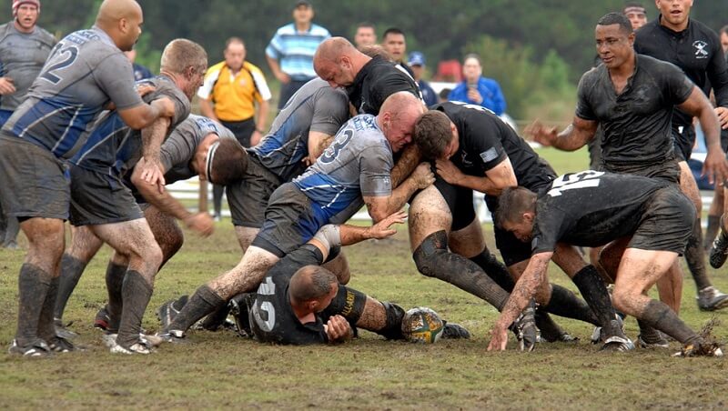 Hersenschuddingen nog altijd groot gevaar bij spelen rugby