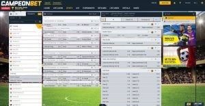 weddenopsport.eu review campeonbet homepage screenshot